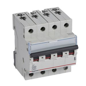 Installatieautomaat MCB TX3 4-polig D-karakteristiek 50A 6000A