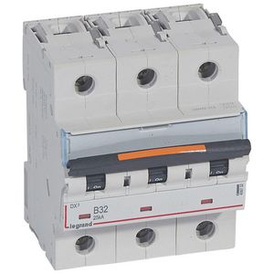 Installatieautomaat 3-polig B-karakteristiek 32A 25kA DX³ DIN
