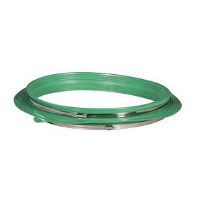 Muurkraag+spanbanden EPDM/roestvast staal MK 400