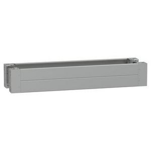 Sokkel voor frontpaneel 1200x200mm RVS 304L Spacial