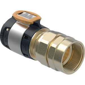 3-del. koppeling FLOWFIT pers 50x1.1/2"bn.dr. brons