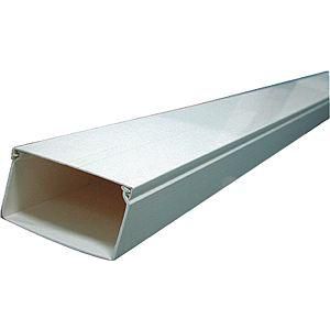 Doos a 2m. Leidingkoker 18,5x18,5mm wit