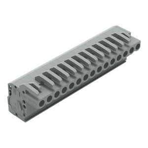 1-draads FE steker HA 2,5mm² grijs 232-115/026-000 VVE=25