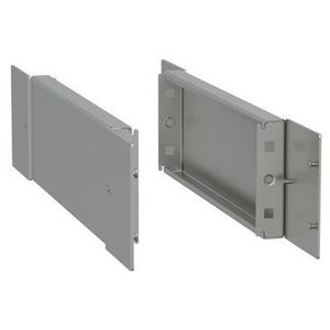 Side plinth H100 D500 stainless steel 316L Spacial