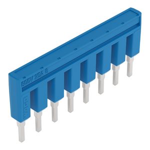 Brug 8-voudig geisoleerd blauw 2002-408/000-006 VVE=25
