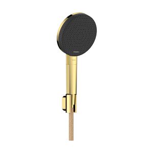 Handdouche Raindance Alive Select S 125 3 straalsoorten slang 160cm Polished Gold-Optic