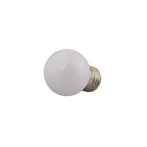 LED-Lamp P45 1W pc kap wit