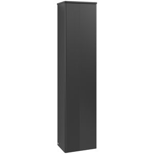 Hoge kast Antao 414x1719x287mm Black Matt Lacquer K46100PD