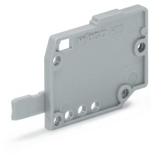 Eindplaat 1,5 mm dik grijs VVE=100