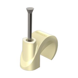 Doos a 100st. Spijkerclip 16/19mm creme