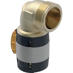 Puntknie FLOWFIT pers 50x1.1/2"bt.dr. brons VVE=2