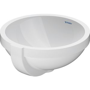 ARCHITEC #031932 inbouwwastafel 360mm wit zonder kraangat met overloop