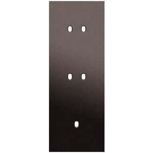 3-voudige afdekplaat Verticaal 71mm centerafstand voor twee tweev