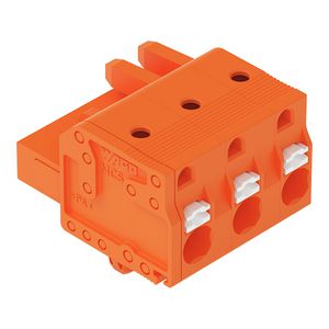 1-draads FE steker Druk oranje 2231-703/008-000 VVE=100