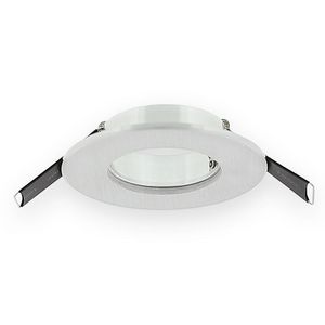 Inbouwarmatuur rond 1voudig 80mm Verona aluminium
