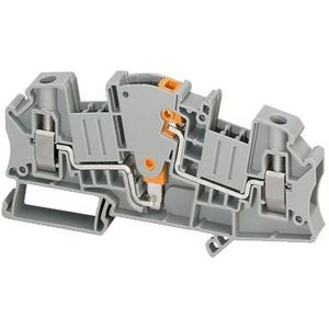 Messcheidingsklem 6mm2 30A Enkel niveau Schroef Gr VVE=50
