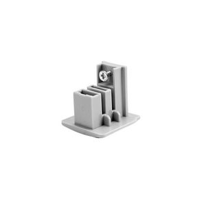 Eindkap voor 3-fase rails zilver