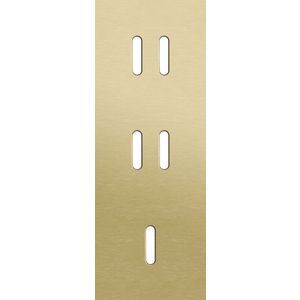 Afdekplaat 3-voud vertic. 71mm centerafst 227-56954