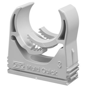 Kabelbuisklem Multi-Q koppelbaar 25-28,5mm Polyamide lichtgrijs RAL7035 VVE=50