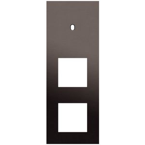 3-voudige afdekplaat Verticaal 71mm centerafstand voor een enkelv