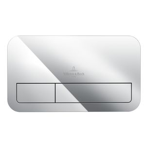 ViConnect bedieningspaneel 253x145x10mm chroom