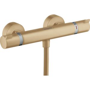 Ecostat Comfort douchethermostaat brushed bronze hoh 150mm incl. S-koppelingen