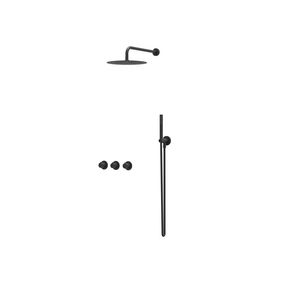 Afbouwdeel regendouche combiset Pact 4 inbouwthermostaat mat zwart CSP4EXMZACAA excl. inbouwbox