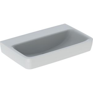 Renova Compact wastafel 65cm zonder kraangat zonder overloop wit