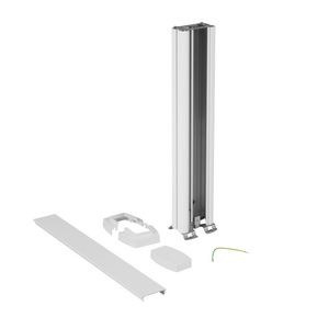 Energiezuil 1 compartiment 80mm 0,68M wit DA