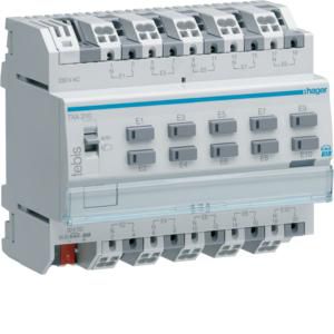Universele ingangsmodule 10-voudig KNX 230 V