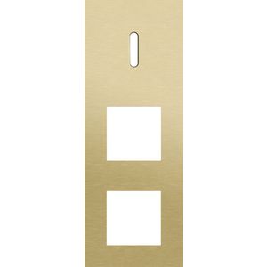 Afdekplaat 3-voud vertic. 71mm centerafst 227-56955