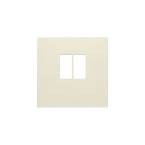 Afwerkingsset enkelvoudige luidsprekeraansl. cream