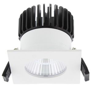 LED spot 7W 700mA 650 lumen 3000K vierk. 65mm driver Bolero