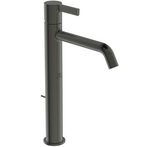 Joy hoog wastafelmengkraan 5l/min. met waste magnetic grey (grijs)
