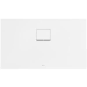 Douchebak Squaro Inf. lange zijde 1200x700mm Quaryl Sto.wit