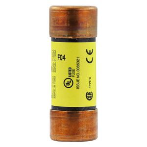 Zekering laagsp. 10A AC 600V 300kA 21x57 J UL tra VVE=10