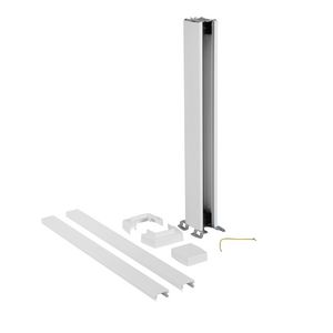 Energiezuil 1 compartiment 45mm 0,68M wit