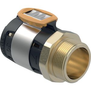 Puntstuk FLOWFIT pers 50x1.1/2"bt.dr. brons