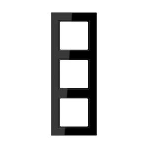 Afdekraam 3-voudig zwart A-creation