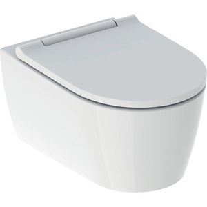Wandcloset combipack ONE diepspoel 540mm TurboFlush wit mat / afdekkap wit incl. zitting softclose EFF3 bevestiging