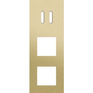 Afdekplaat 3-voud vertic. 71mm centerafst 227-56956