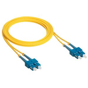 Glasvezel Patchkabel Duplex geel OS2 SC-SC 3m.