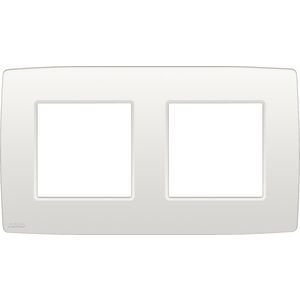 2-voudige afdekplaat hoh 71mm Original white