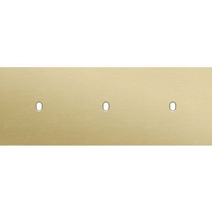 Afdekplaat 3-voud horiz. 71mm centerafst. 227-57701