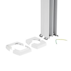 Energiezuil 4 compartiment 45mm 0,68M + 2,7M wit
