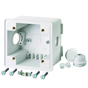 inbouwdoos tbv 16A en 32A CEE Wandcontactdoos recht