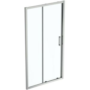 Schuifdeur Connect 2 2-delig 1100x1955mm omkeerbaar zilver