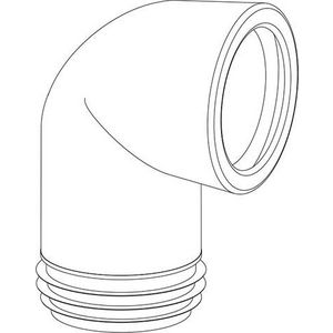 Afvoerbocht no 303B L=120mm