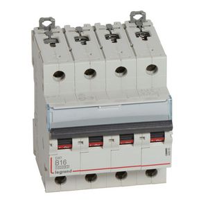 Installatieautomaat MCB DX³ 4-polig B-karakteristiek 16A 10000A