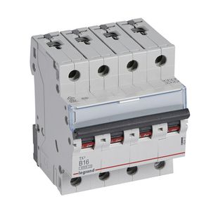 Installatieautomaat MCB TX3 4-polig B-karakteristiek 16A 6000A